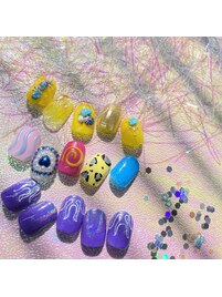 個性的ネイル☆