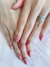 スウィートアロマネイル 恵比寿(Sweet Aroma NaiL)/マグネットネイル＋6本アート付