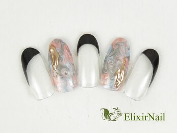 エリクサーネイル 五反田(Elixir Nail)/定額b カジュアル/クーポン使用