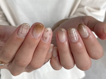 リノ(lino)/チェックネイル 10/13