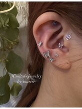 スリール(sourire)/耳ツボジュエリー*:゜