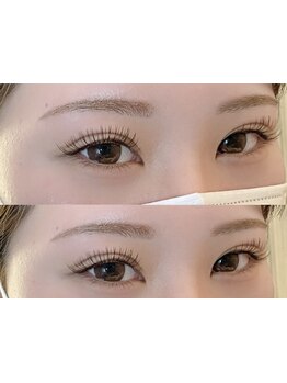 目の形にあったエクステ提案が得意