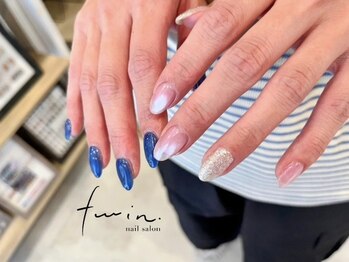 ツイン(twin.)/サマーガラスマグネット×オプ有