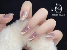 More Glam Nailsalon 大宮東口店 ～韓国ネイル・ワンホンネイル・スカルプネイル～/マグネットネイル ワンカラー
