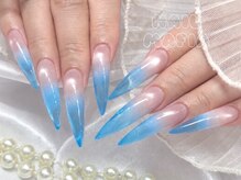 ネイルマフィア 新宿(NAIL MAFIA)/長さだし/クリア/マグネット