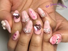 アン ジョーヌドラゴ/ピンク☆キャラクターネイル