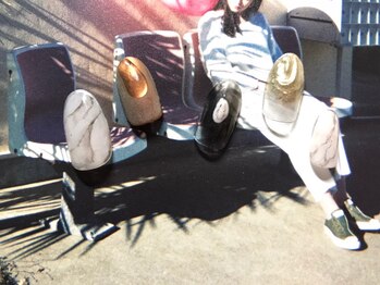 ネイルアンドアイラッシュサロン エスポアール(nail&eyelash salon espoir)/大理石ネイル 90分コース