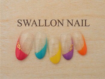 スワロンネイル(SWALLON NAIL)/7.8月定額ネイル