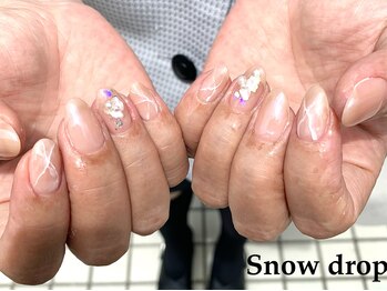 スノー ドロップ(Snow drop)/定額ネイル