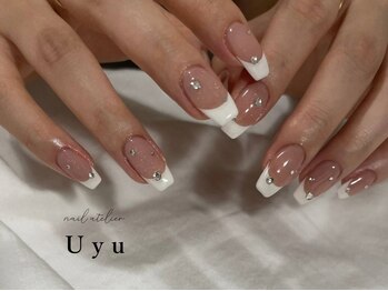 ウユ(Uyu)の写真/シンプルオフィスネイル/爪に合わせた似合わせカラー/シンプルデザインをご提案！恵比寿駅から徒歩4分◎