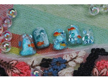 ミスシュガーネイル(MS Sugar Nail)/夏海の花火泡スパークル8980