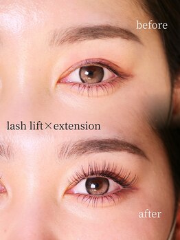 イデアル(ideal)/ラッシュリフト×マツエク