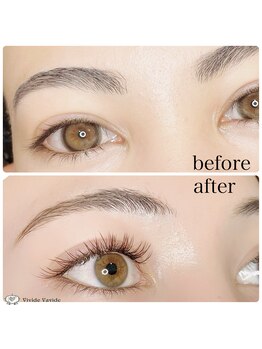 ビビデバビデ(Vivide Vavide)/【マツエク】カラーで垢抜け