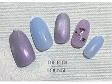 ザペディラウンジ(The Pedi Lounge)/定額デザインネイル￥6000