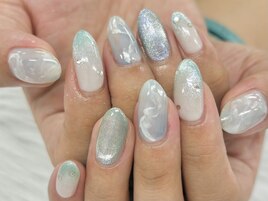 【稗田】ニュアンスネイル