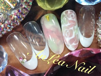 アンレア(AnLea)/バラARTネイル