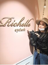 リシェル アイラッシュ 恵比寿店(Richelle eyelash)/島袋聖南さんご来店