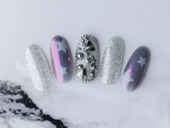 ネイルサロン 優/埋め尽くしネイル