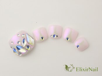 エリクサーネイル 神田(Elixir Nail)/フットやり放題/クーポン使用