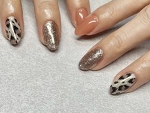 ニコミー(nicomii)/レオパードネイル/¥6000