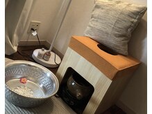 ハルハル(華haru)の雰囲気（よもぎ蒸しや足湯で身体を芯から温めます♪）