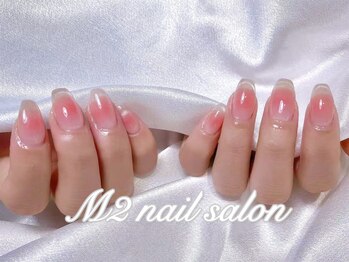 エムズ ネイルサロン(M2)/マグネットフレンチチークネイル