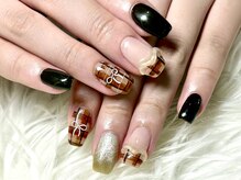 ラヴ バイ シェア(LuV by Share)/チェックネイル(^q^)