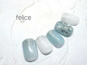 ネイルサロン フェリーチェ(felice)/【定額ネイル】¥7980