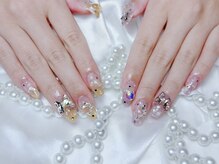 アールズネイル(R's Nail)の雰囲気（キラキラ★パーツつけ放題で韓国風◎周りと被らない華やかネイル）