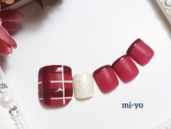 ミーヨ ネイル(mi-yo nail)/フット【定額¥9350(税込)★】