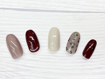 ロバル ネイルアンドまつげ(LOBAL)/ハンドネイル　B-132