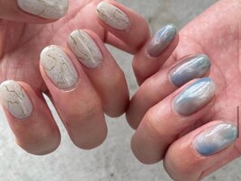 ちぐはぐネイル