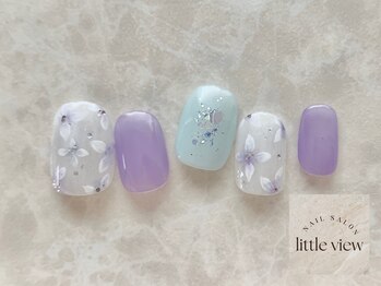 リトルビュー(little view)/ホワイト紫陽花 ¥8980