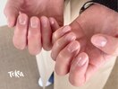 ネイルケア＋透明マニキュア