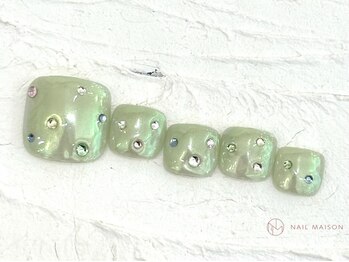 ネイルメゾン 池袋店(NAIL MAISON)/ミラーストーン¥7500