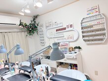 クラウディチャンネイル 新宿(Cloudy Chan Nail)の雰囲気(豊富なカラーとパーツをご用意◎)