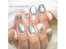 アンシャルマンネイルスタジオ(Ann charmant nail studio)の雰囲気(ネイリスト自身もミニ爪♪ミニ爪さんもとっても素敵にします☆)