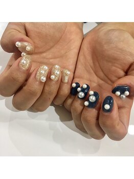ネイルサロン チェリッシュ(nail salon Cherish)/パールネイル