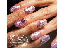 ジュジュ(Juju)/ステンドグラスネイル