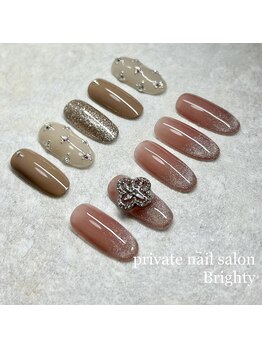 プライベートブライティ(Brighty)/ビジューネイル