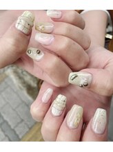 レディスペネイル ノマエ 名駅店(Redispe nail nomae)/beige nuances