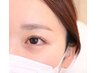 《自まつ毛派》まつげパーマ+トリートメント　上下　￥11000
