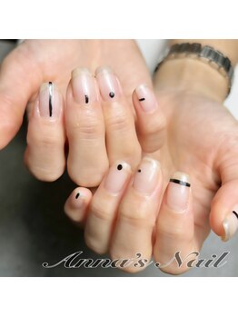 アンナズネイル(Anna's Nail)/クリアデザイン