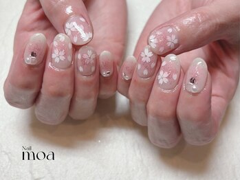 モア(moa)/桜 春ネイル 新所沢