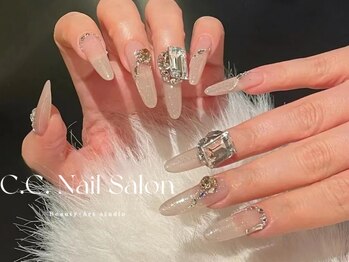 シーシーネイルサロン 池袋(C.C.Nail salon)/長さ出しパーツつけ放題