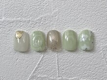 ピース(PEACE)/ニュアンスネイル　フラワー