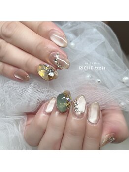 リッシュ トロワ(RICHE trois)/新色多数!!マグネットネイル