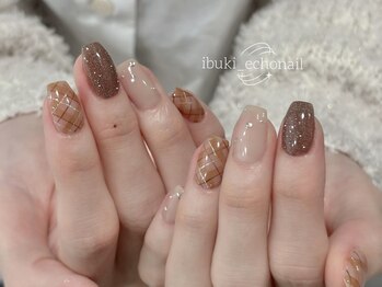 チェックネイル