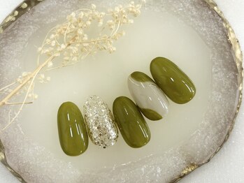 ピスタチオカラー　ミラー