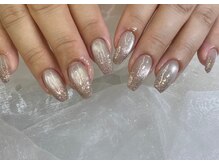 アリイネイルズ(ALII Nails)/マグネットとフラッシュグラデ